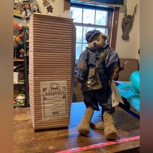 Vintage Teddy Tompkins 1996 Albert the plush bear